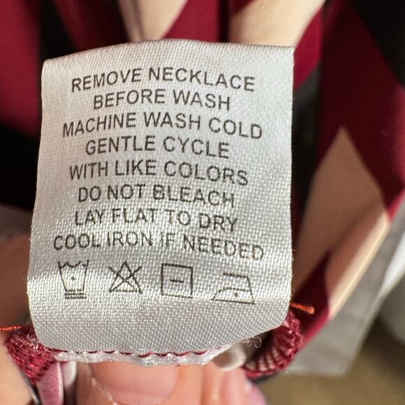 Tacera Chevron Dress Size 3X Geometric Modern Career Bold - Picture 8 of 8